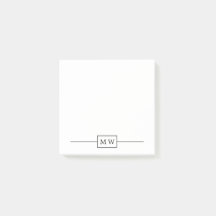 Blanco negro simple inicial