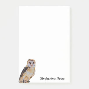 Notas Post-it® Blanco personalizado de la ilustración de aves si
