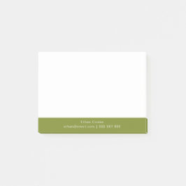 Notas Post-it® Blanco Simple Profesional