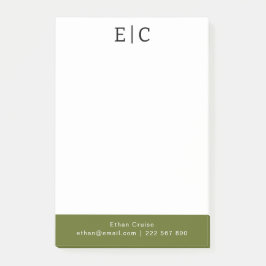 Notas Post-it® Blanco Simple Profesional