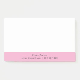 Notas Post-it® Blanco Simple Profesional