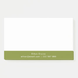 Notas Post-it® Blanco Simple Profesional