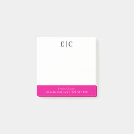Notas Post-it® Blanco Simple Profesional