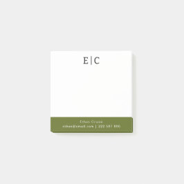 Notas Post-it® Blanco Simple Profesional