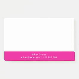 Notas Post-it® Blanco Simple Profesional