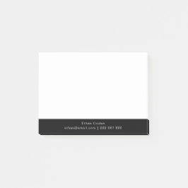 Notas Post-it® Blanco Simple Profesional