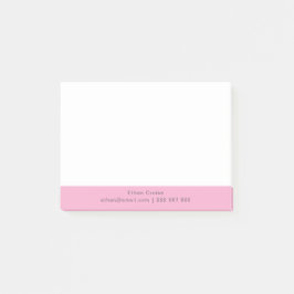 Notas Post-it® Blanco Simple Profesional