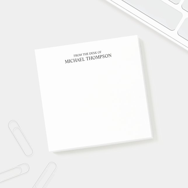 Notas Post-it® Blanco y negro profesional (Subido por el creador)