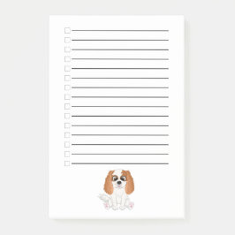 Notas Post-it® Blenheim Cavalier King Charles Spaniel