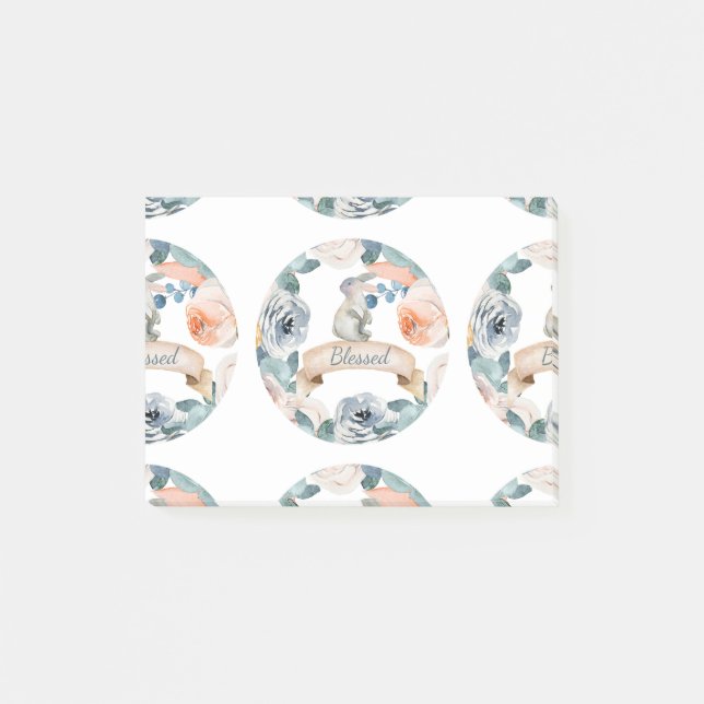 Notas Post-it® Blessed Bunny Post-It Notes (Anverso)