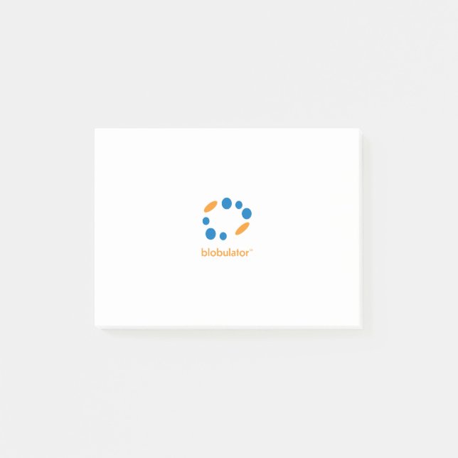Notas Post-it® blobulador (Anverso)