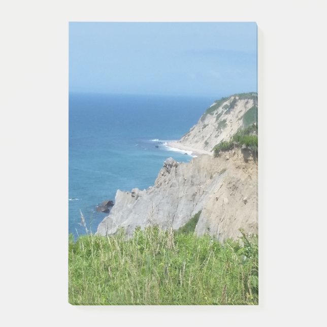 Notas Post-it® Block Island Bluffs - Isla Block, Isla Rhode (Anverso)