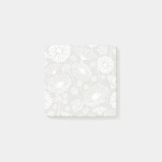 Notas Post-it® Bloom suave (blanco | Gris)