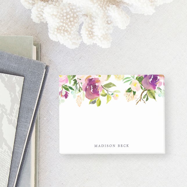 Notas Post-it® Bloom vibrante personalizado (Subido por el creador)