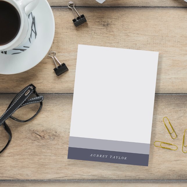 Notas Post-it® Bloqueo de color de gradiente gris azul y húmedo (Subido por el creador)