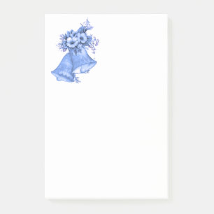 Notas Post-it® Blue Boda Bells