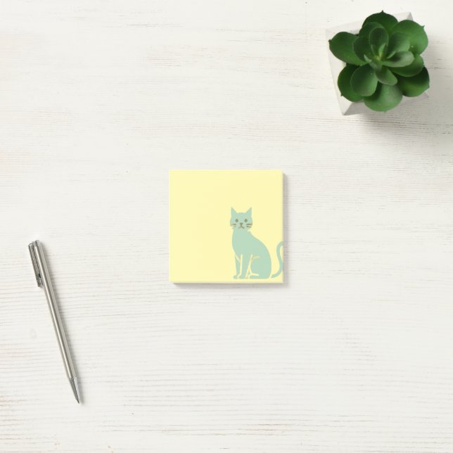 Notas Post-it® Blue Cat (Oficina)
