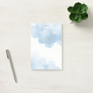 Notas Post-it® Blue Clouds Notepad To Do List