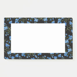 Notas Post-it® Blue Cosmos Flowers