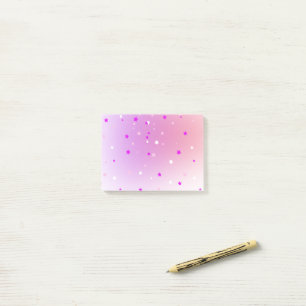 Notas Post-it® blue fantasy butterfly