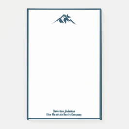 Notas Post-it® Blue Mountain Real Estate Company Personalizado Re