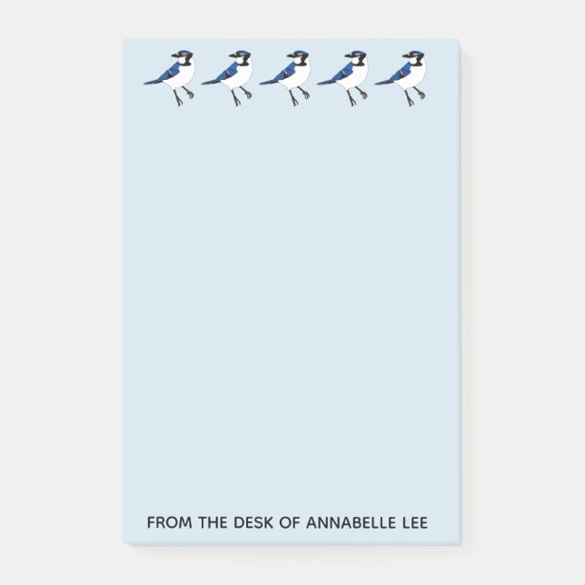 Notas Post-it® Bluejys (Anverso)