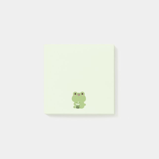 Notas Post-it® Boba de rana (Anverso)