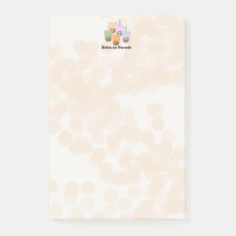 Notas Post-it® Boba en desfile