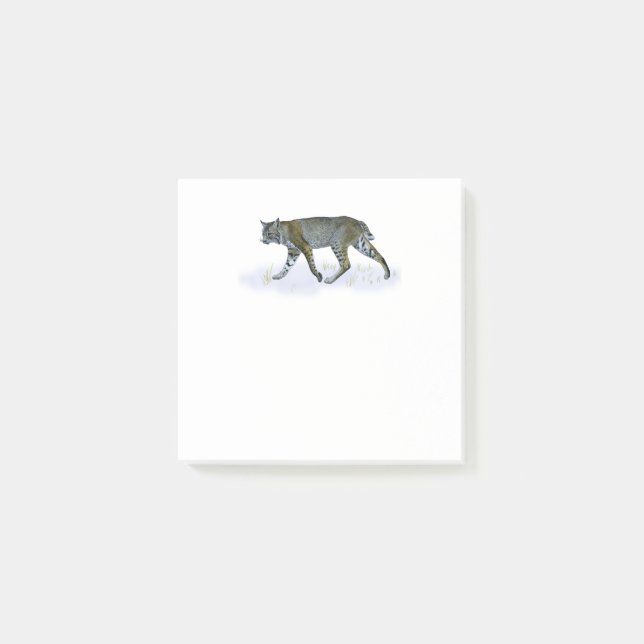 Notas Post-it® Bobcat (Anverso)