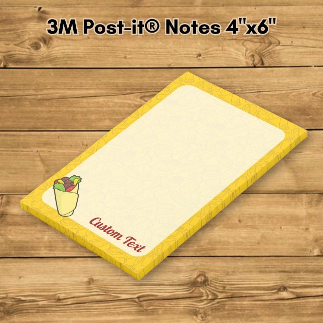 Notas Post-it® Bocadillo de tortilla envuelto (Subido por el creador)