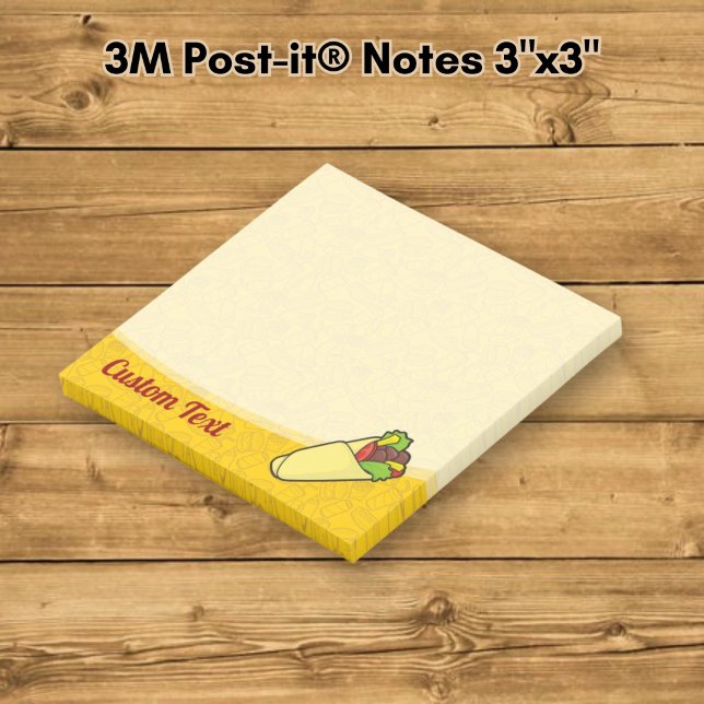 Notas Post-it® Bocadillo de tortilla envuelto (Subido por el creador)