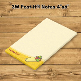 Notas Post-it® Bocadillo de tortilla envuelto