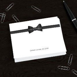 Notas Post-it® Boda Bow Tie Groomswoman Post it Notes