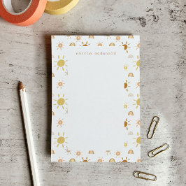 Notas Post-it® Bohemio Soleados Acuarela en Amarillo