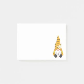 Notas Post-it® Boho Garden Elf Boy Cute Naranja Boy Gnome
