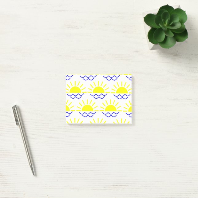 Notas Post-it® Boho Sun (Oficina)