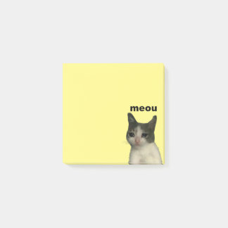 Notas Post-it® boi triste