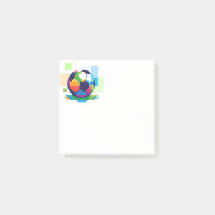 Notas Post-it® Bola post-it-Notes-Soccer