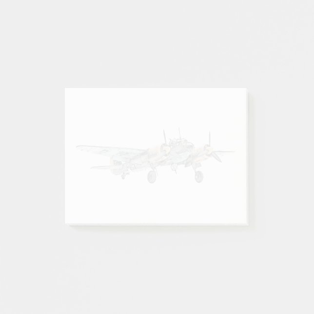 Notas Post-it® Bombardero Ju 88 de Junkers (Anverso)
