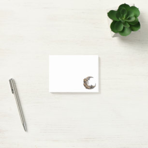 Notas Post-it® Bonita cara en la luna
