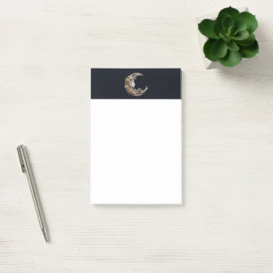 Notas Post-it® Bonita cara en la luna
