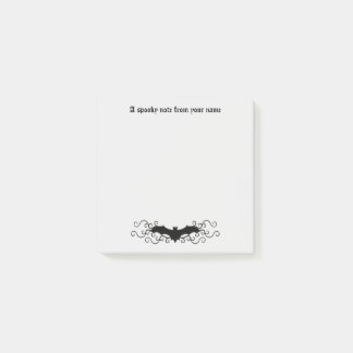 Notas Post-it® Bonito de murciélago gótico victoriano