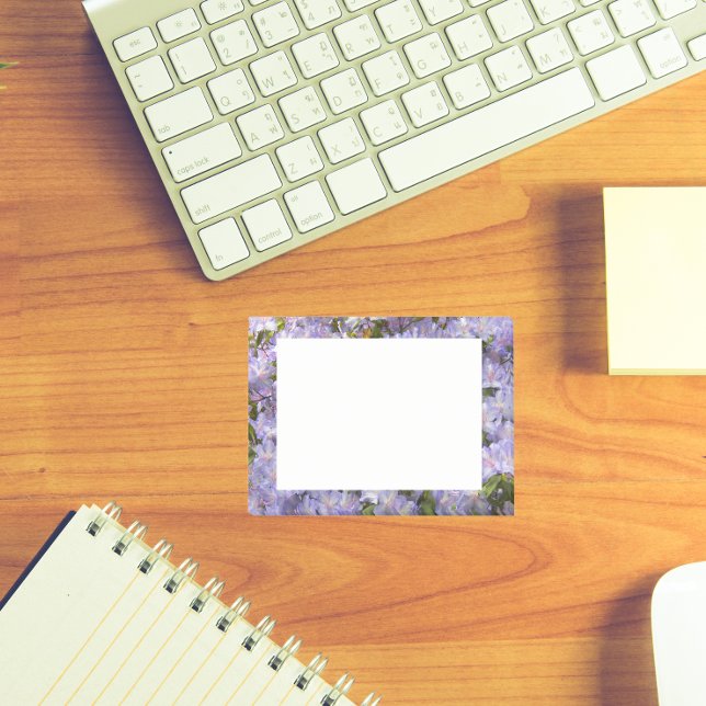 Notas Post-it® Bonito Morado Rhododendros Floral (In Situ)