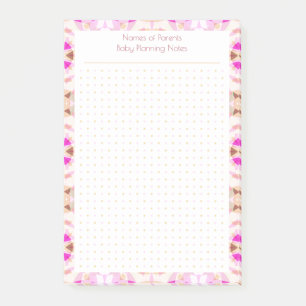 Notas Post-it® Bonito personalizado Planeador de Recién nacido de