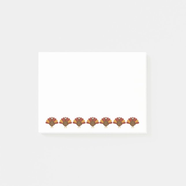 Notas Post-it® Bonito Turquía (Anverso)