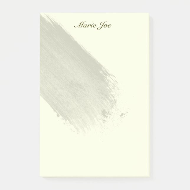 Notas Post-it® Bonito Watercolor Confetti Splatter Board (Anverso)