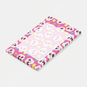 Notas Post-it® Bonito y pequeñas crías de azúcar en rosa