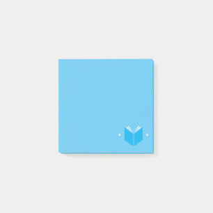 Notas Post-it® Book Lover Post It Notes / Blue