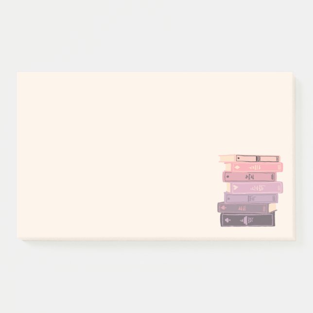 Notas Post-it® Bookish (Anverso)