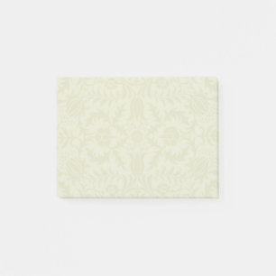 Notas Post-it® Borage vintage verde suave damasco de William Morr